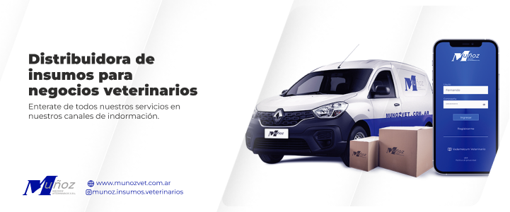 promocional para el evento de neurología veterinaria